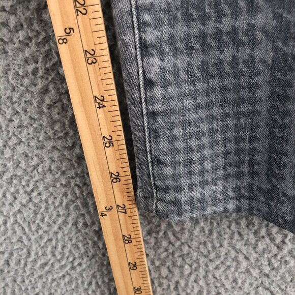 AG Adriano Goldschmied Jeans Womens 29 Gray Houndstooth Leggings Ankle Skinny - Picture 10 of 14